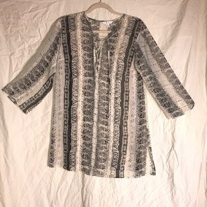SOLD cabi sheer blouse